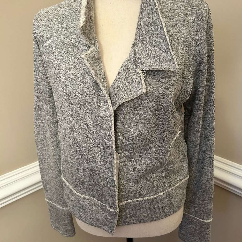 TSHIRT FITTED MOTO JACKET SIZE M